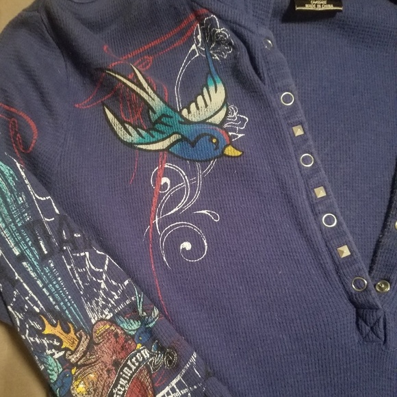 Harley Davidson Hooded Long Sleeve - Picture 5 of 5